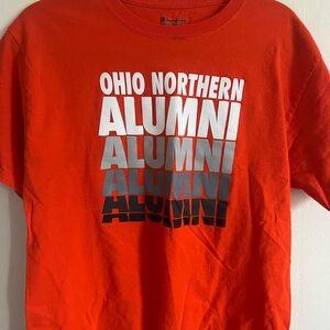 Champion Red Alumni Tee